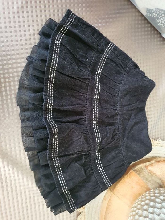 Jupe velours 12 mois