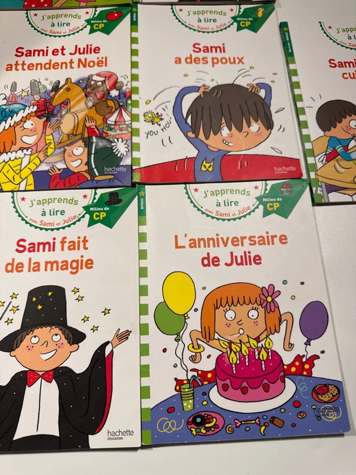 Lot de 10 livres Sami et julie niveau milieu de CP - photo numéro 5