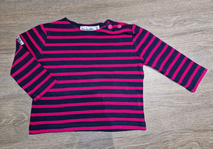 Pull Marinière fille 6 mois