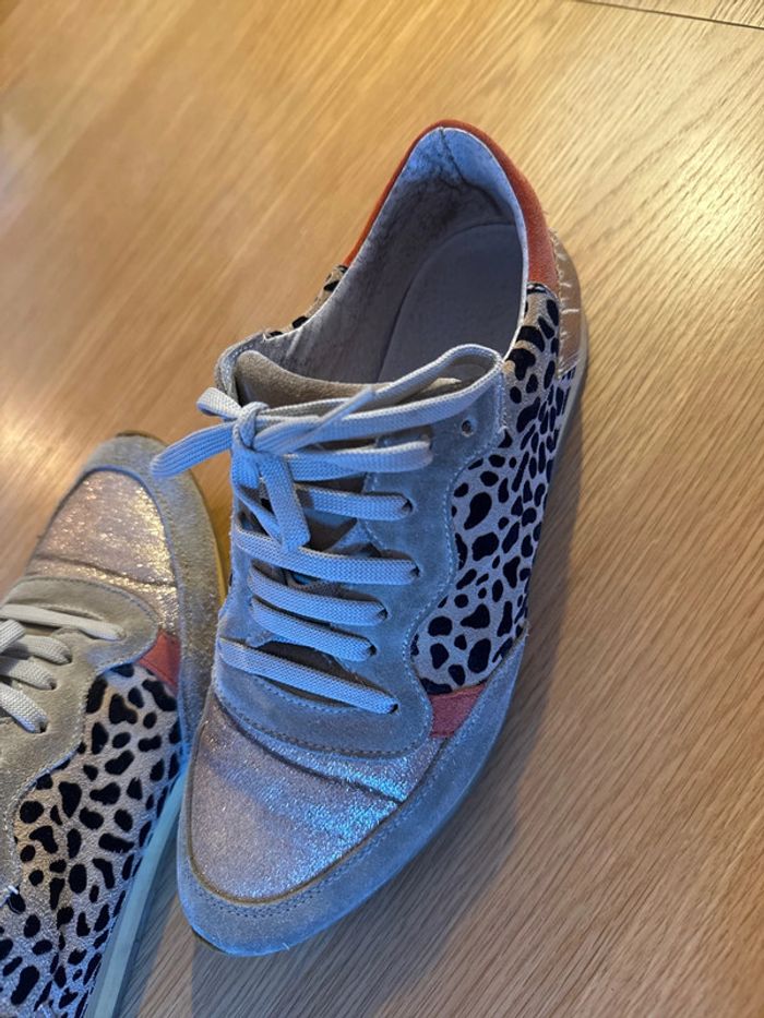 Sneaker pailleté femme taille 38 - photo numéro 2