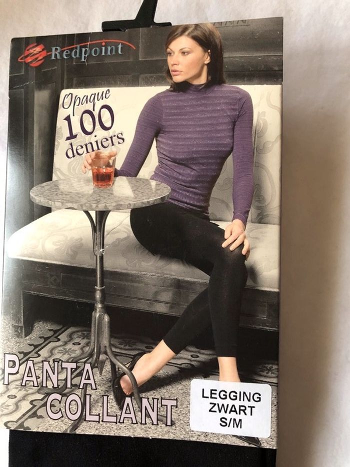 Legging noir s/m neuf avec étiquette - photo numéro 2