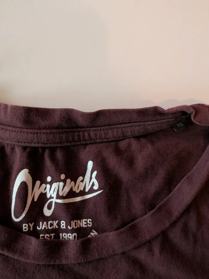 T-shirt noir Jack & Jones Originals – Taille XL - photo numéro 4