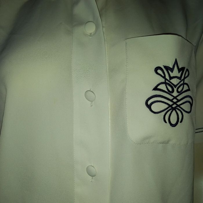 Chemise / Blouse by Damart esprit Marinière Vintage comme neuve taille 38 - photo numéro 5