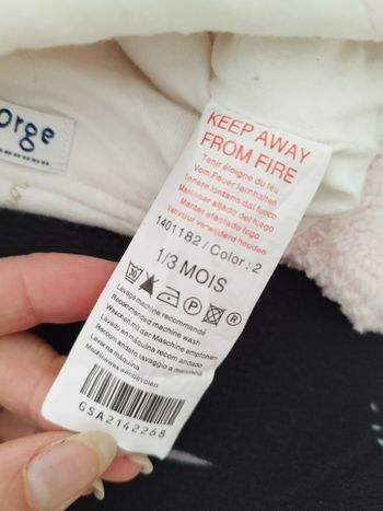 Bonnet sucre d'orge en polyester