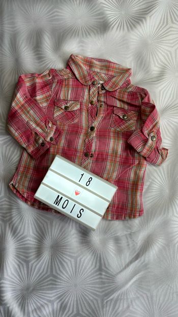Chemisier fille 18mois/81cm