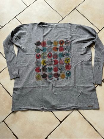 Pull tunique en 46