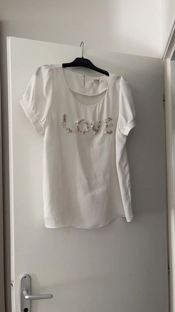 Blouse Molly bracken Blanche