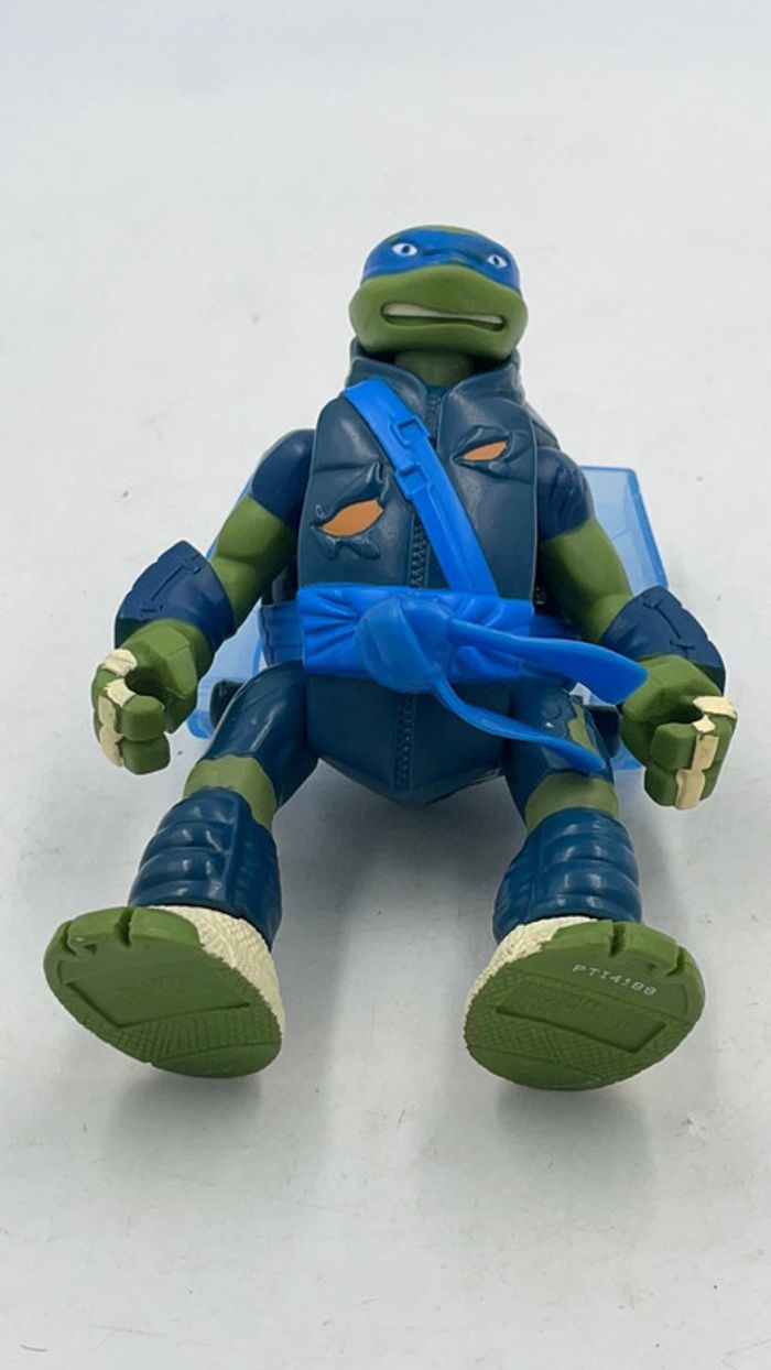 Figurine TMNT Teenage Mutant Ninja Turtles Leonardo Throw N Battle 2013 Playmates Toys - photo numéro 8