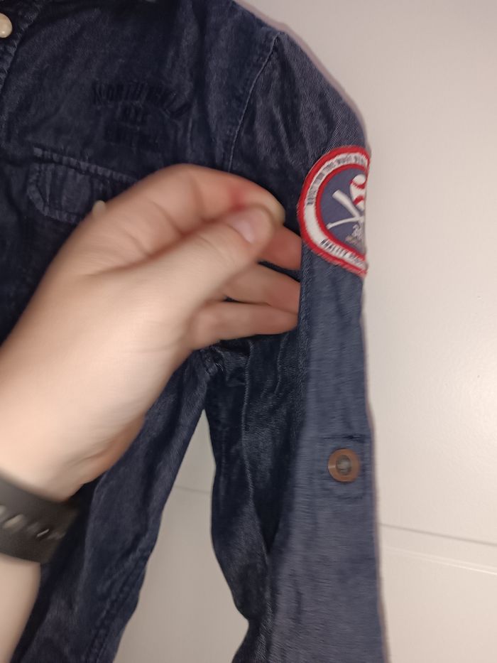 Chemise en jean garçon 10 ans - photo numéro 3