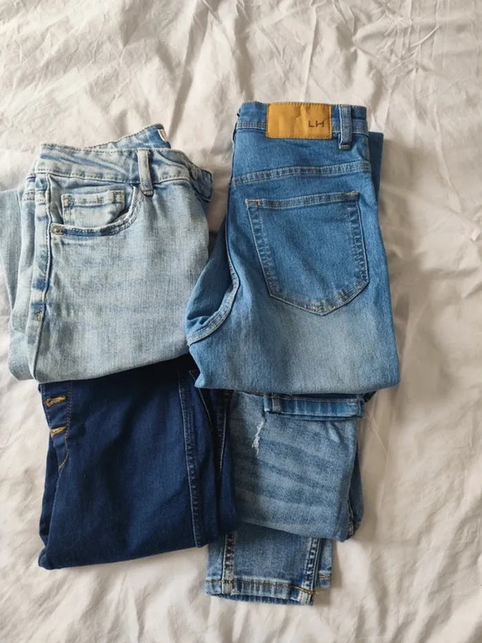 Lot de 4 jeans taille 34