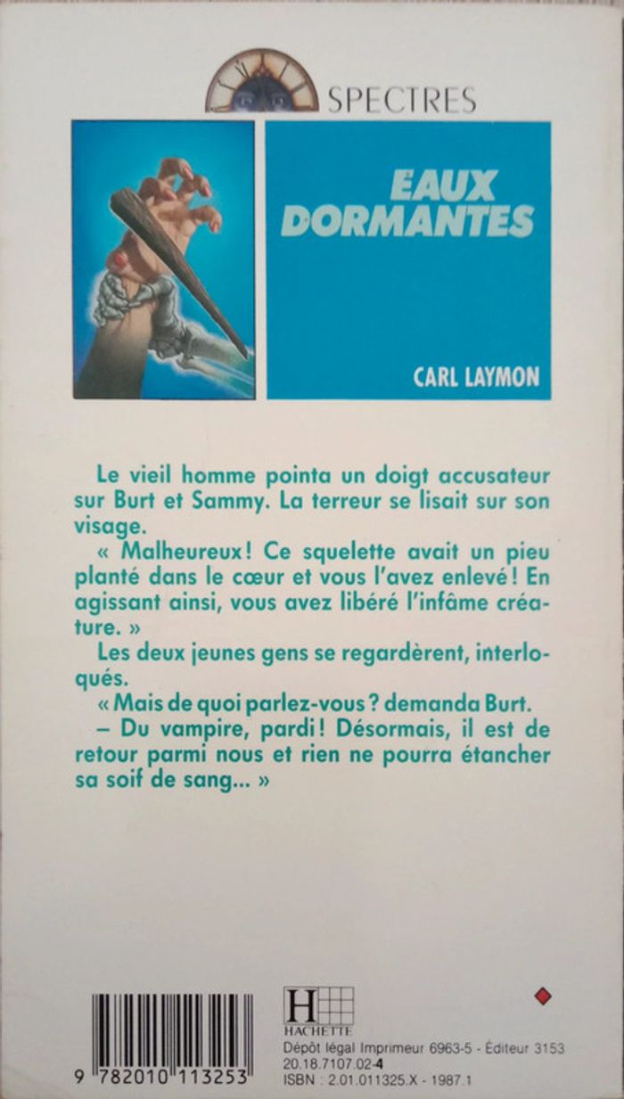 Carl Laymon 🔹 Eaux dormantes - photo numéro 3