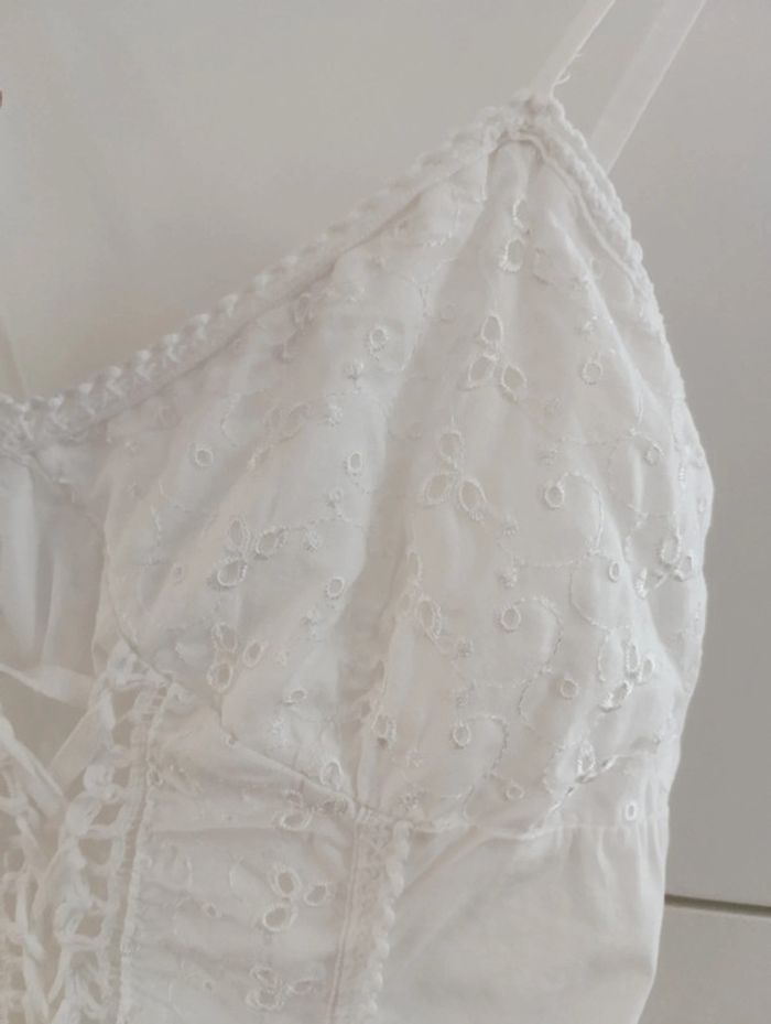 Robe blanche en coton - photo numéro 10