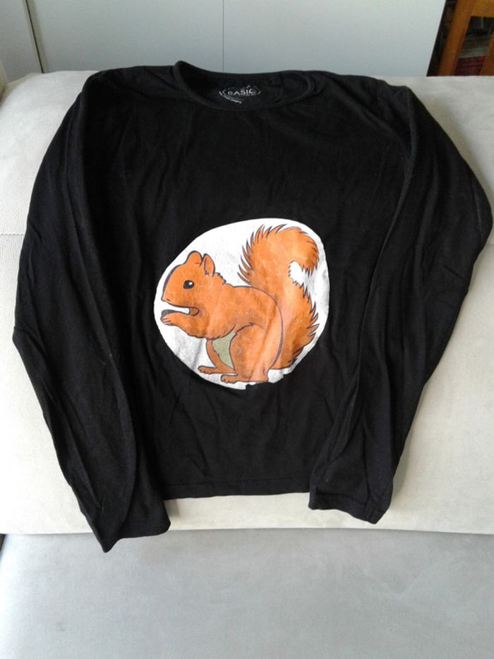 T-shirt manches longues 14 ans