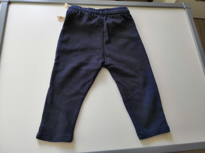 Ensemble 2 pièces (Sweat zippé à capuche + pantalon jogging, Bleu marine) 9 mois (74 cm) Kiabi - photo numéro 6
