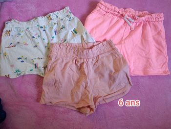 Lot de short
