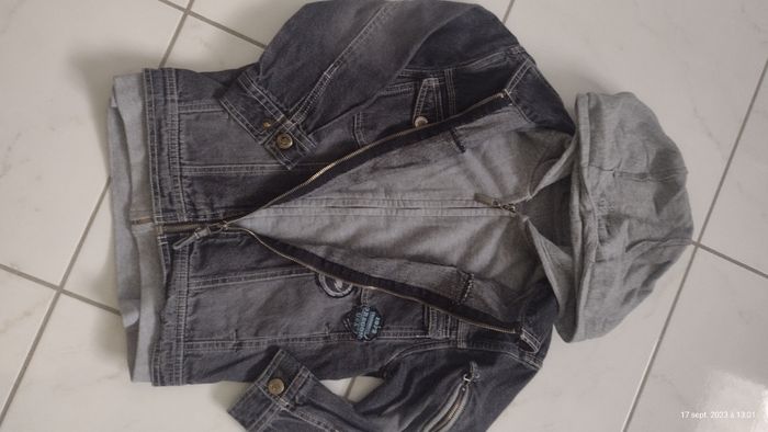 Veste en jean doublé - photo numéro 2