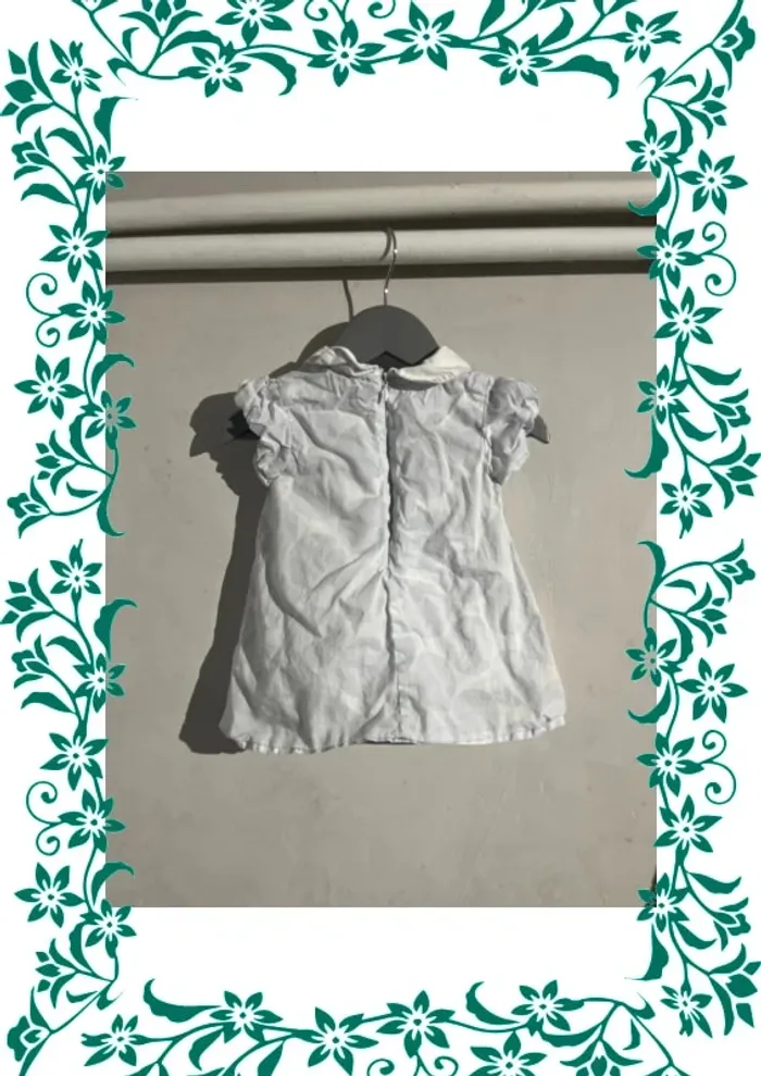 Robe rond bleu 9 mois - photo numéro 4
