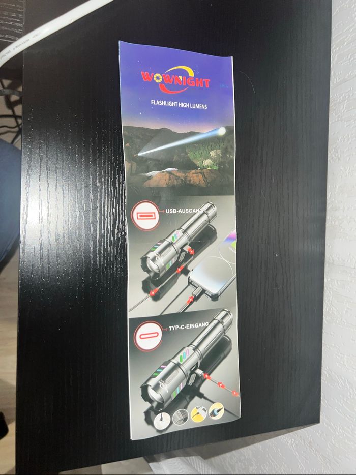Lampe torche 1M Lumen avec lampe frontale - photo numéro 6