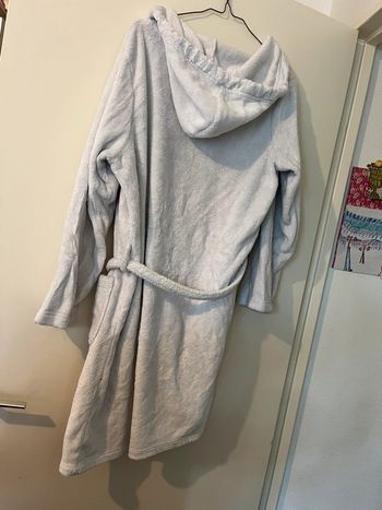 Peignoir capuche