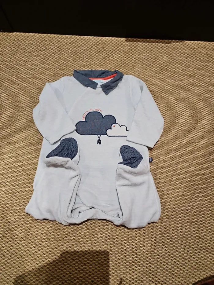 Pyjama velours 12 mois obaibi