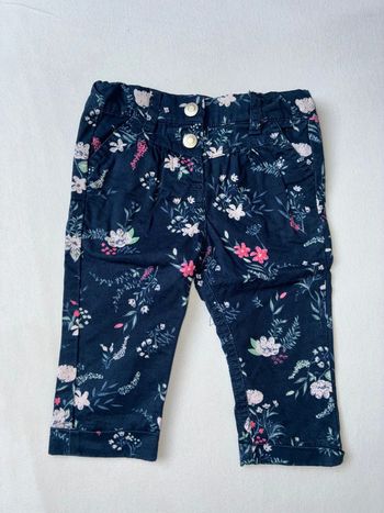 Pantalon fleuri