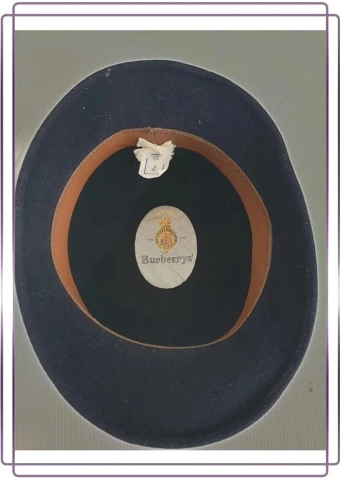 Chapeau vintage Burberrys' taille 57 - photo numéro 7