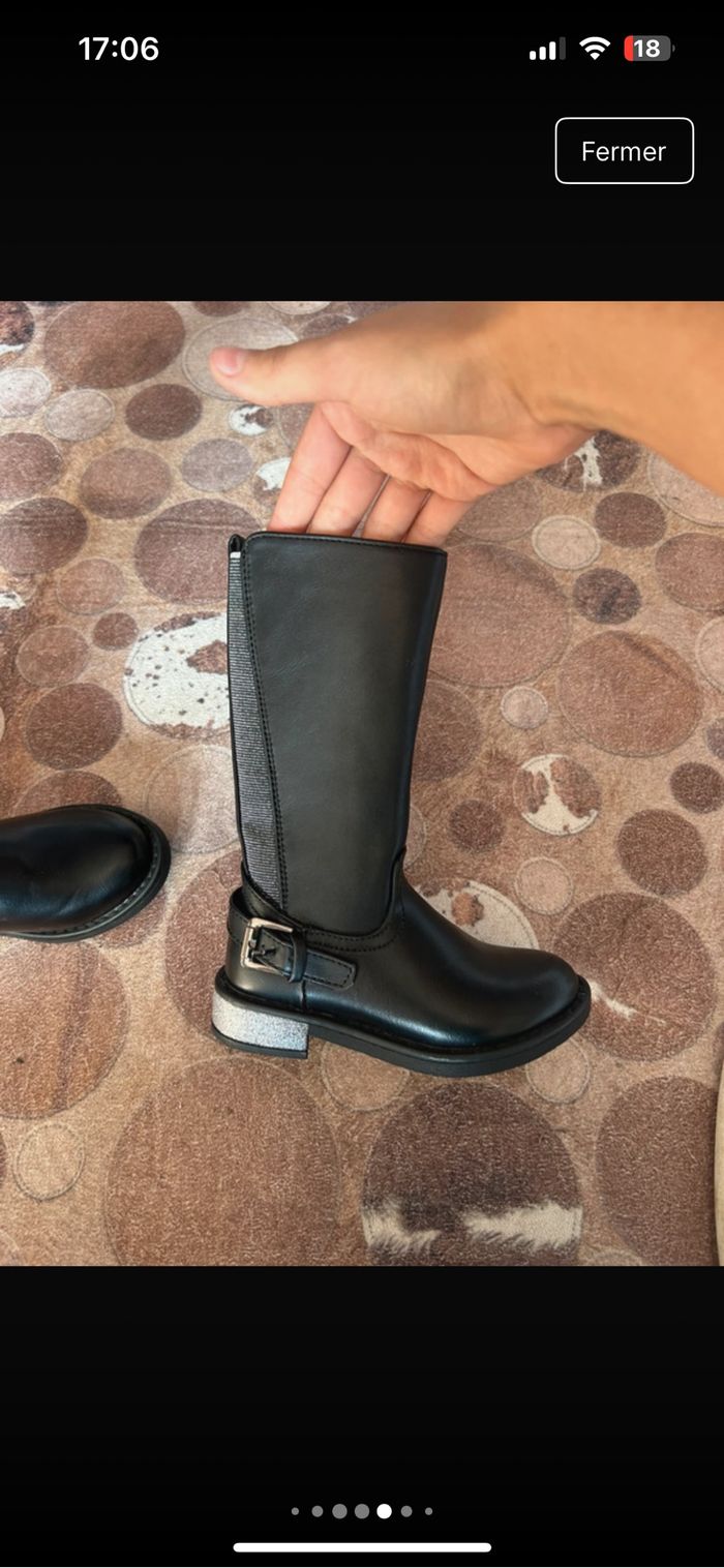 Bottes neuf avec étiquette taille 25 - photo numéro 7