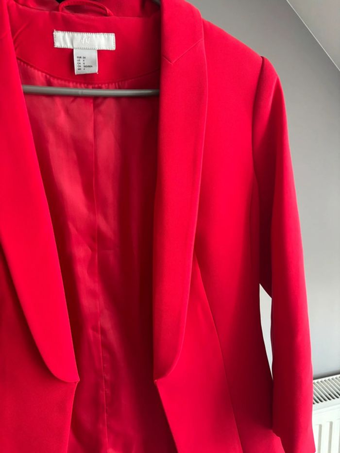 Blazer rouge - photo numéro 3