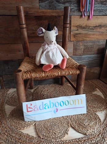 peluche souris musicale il etait une fois moulin roty tbe