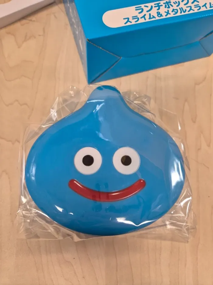 Boite a repas Lunch box Dragon Quest Slime bleu - photo numéro 4