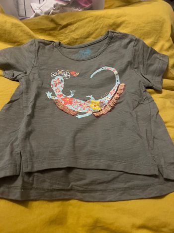 Joli t shirt fille 4 ans la compagnie des petits LCDP