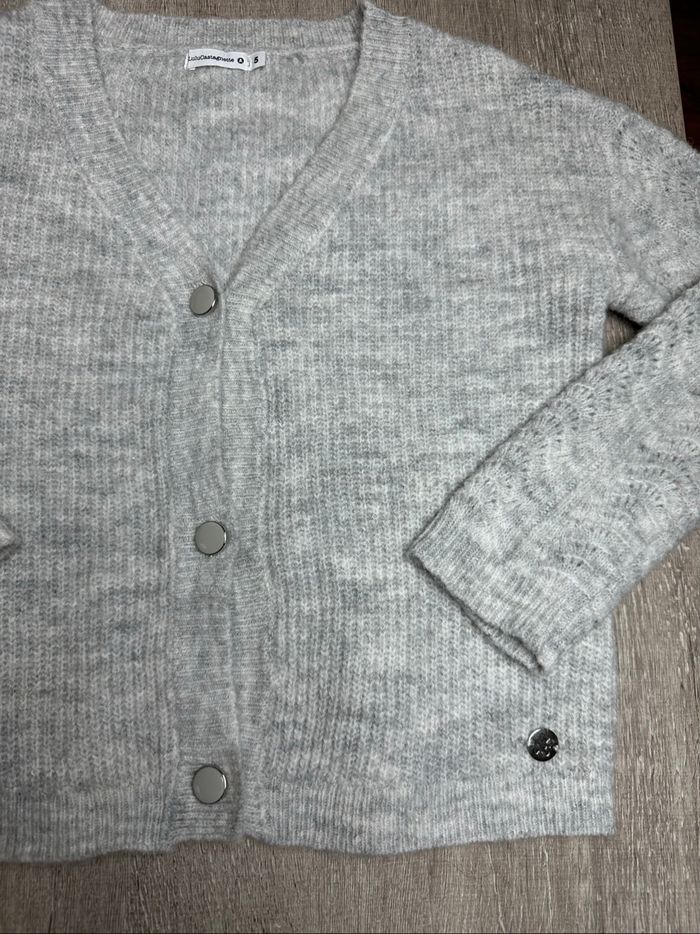 Gilet avec boutons fantaisie - taille 5 ans lulu castagnette - photo numéro 4