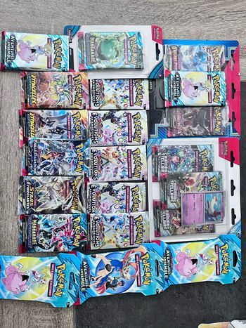 Lot Pokémon booster