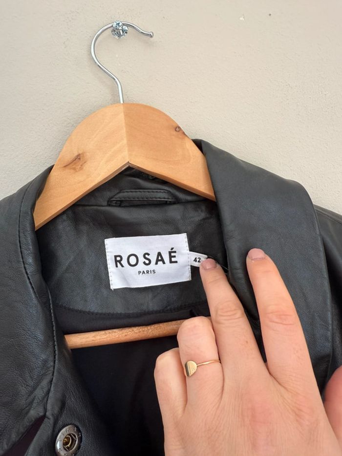 Veste en cuir Rosaé - photo numéro 4
