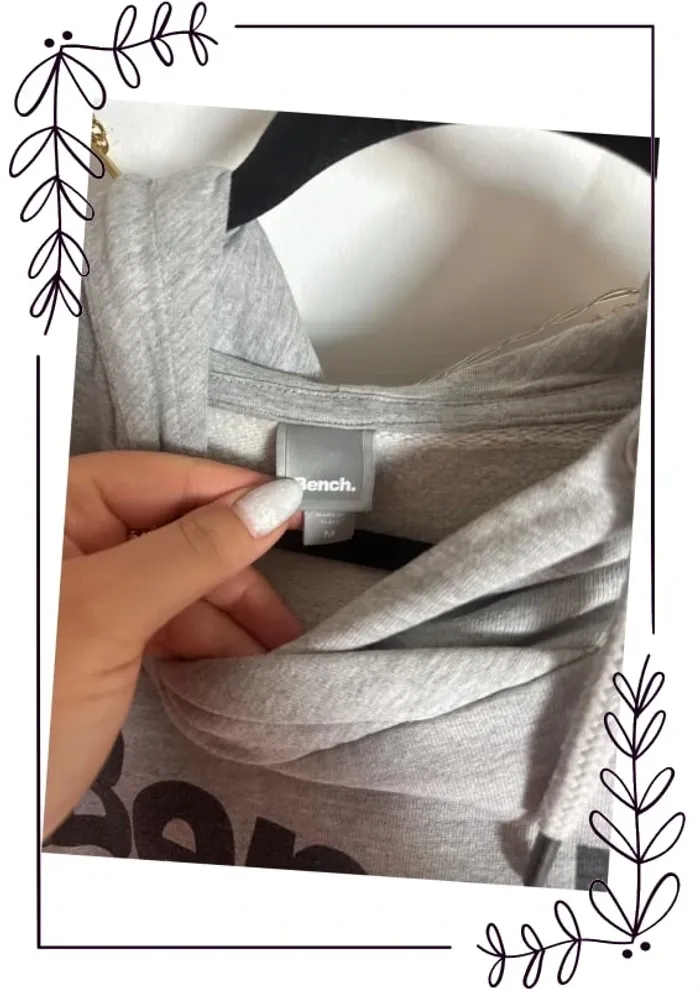Sweat à capuche gris bench - photo numéro 6