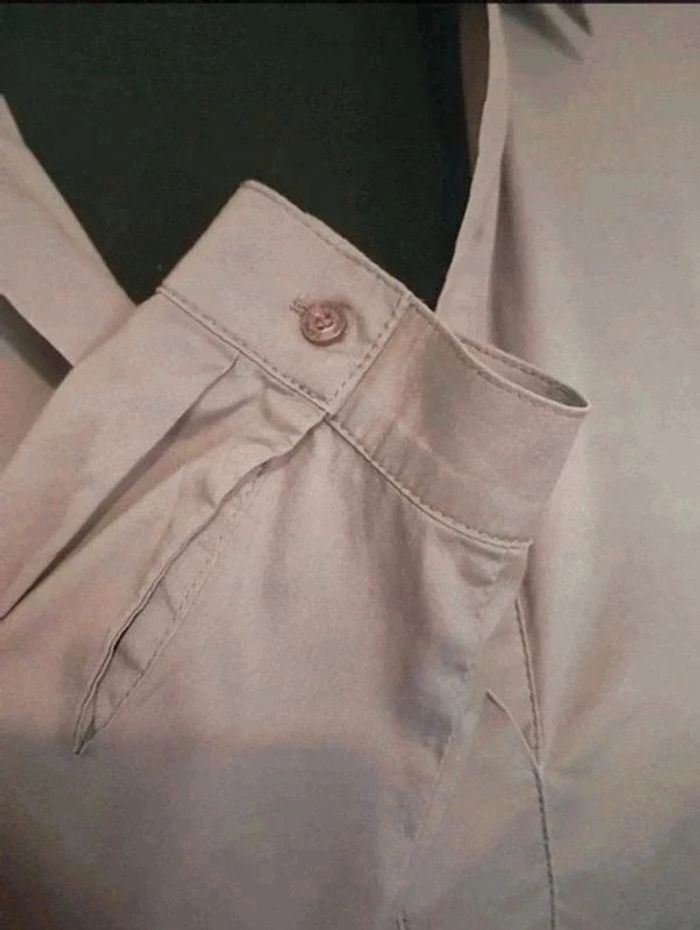 Chemise manches longues grise Esprit collection taille 36 - photo numéro 8