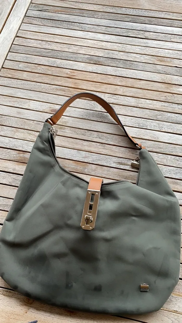Sac en toile kaki La Bagagerie