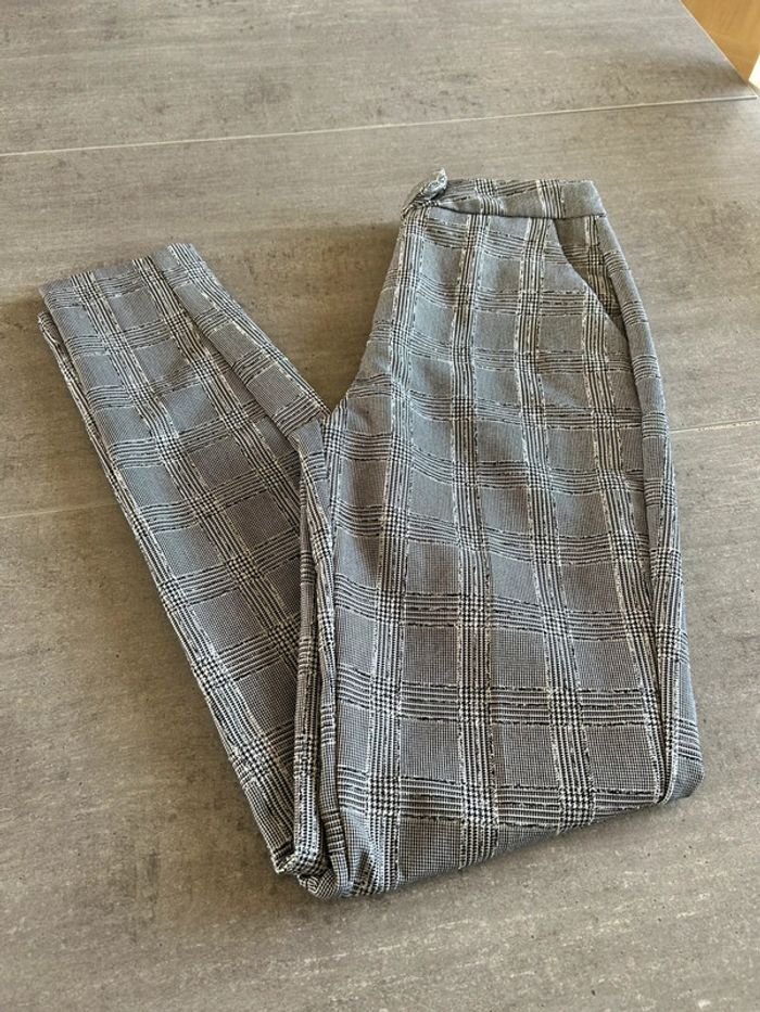 Pantalon carreaux 34