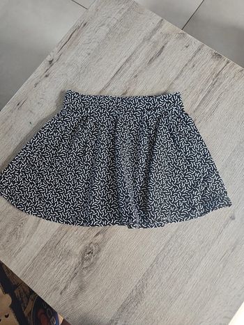 Jupe noire et blanche