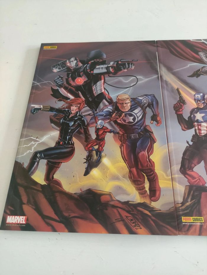 Lot comics Marvel Histoires secrètes, les prochains Vengeurs, l'âge des héros collector - photo numéro 2