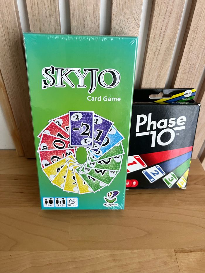 Skyjo et Phase 10 neuf