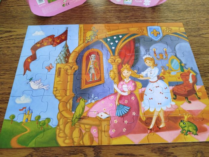 👑 Puzzle – La Princesse et la Grenouille 🐸 - photo numéro 3