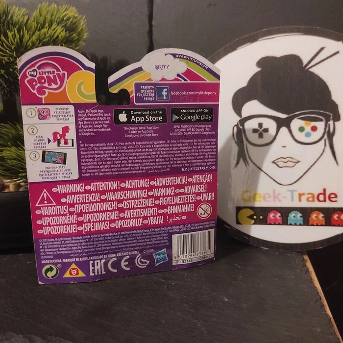 G4 My Little Pony mein kleines Nib MOOC Rarity Cutie Mark Magic B2148 - photo numéro 2