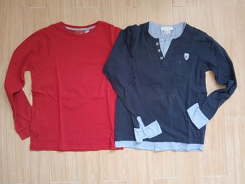 Lot 2 tee shirt - Taille 12 ans