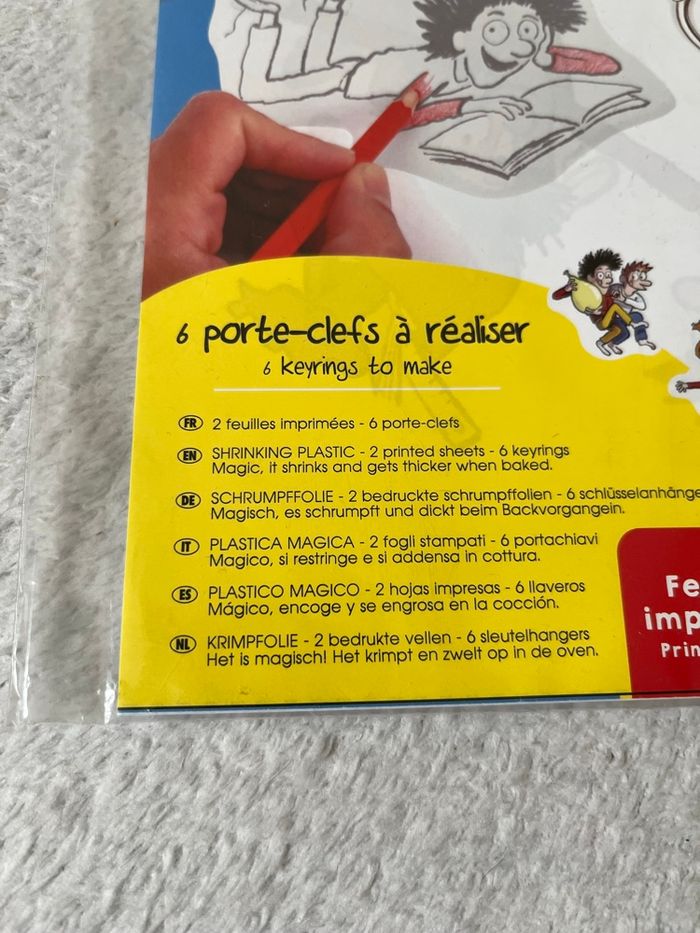 Kit creative 6 portes clé Neuf - photo numéro 2
