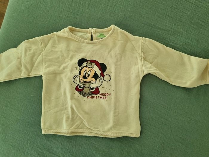 Pull Noël minnie 24m