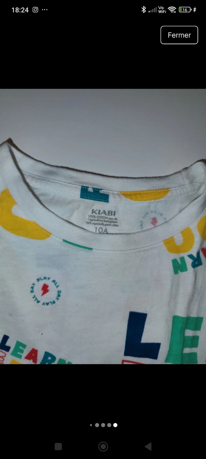 Ensemble garçon Kiabi 10 ans - photo numéro 6