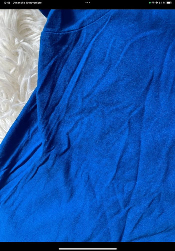 Tee shirt bleu - photo numéro 3