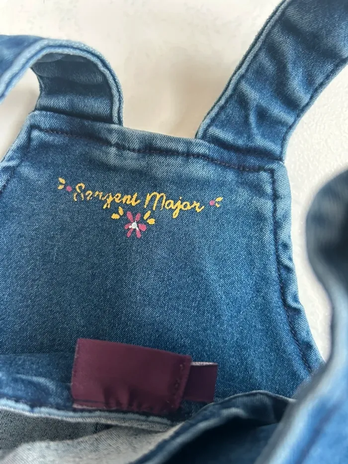 Robe en jean sergent major - photo numéro 3