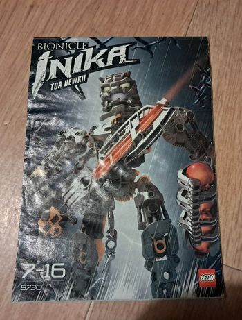 Notice lego bionicle 8730 Inika Toa Hewkii